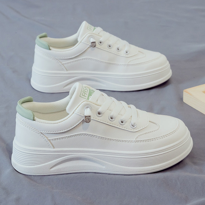 New student small white shoes board shoes sports casual women's shoes trend velvet cotton shoes